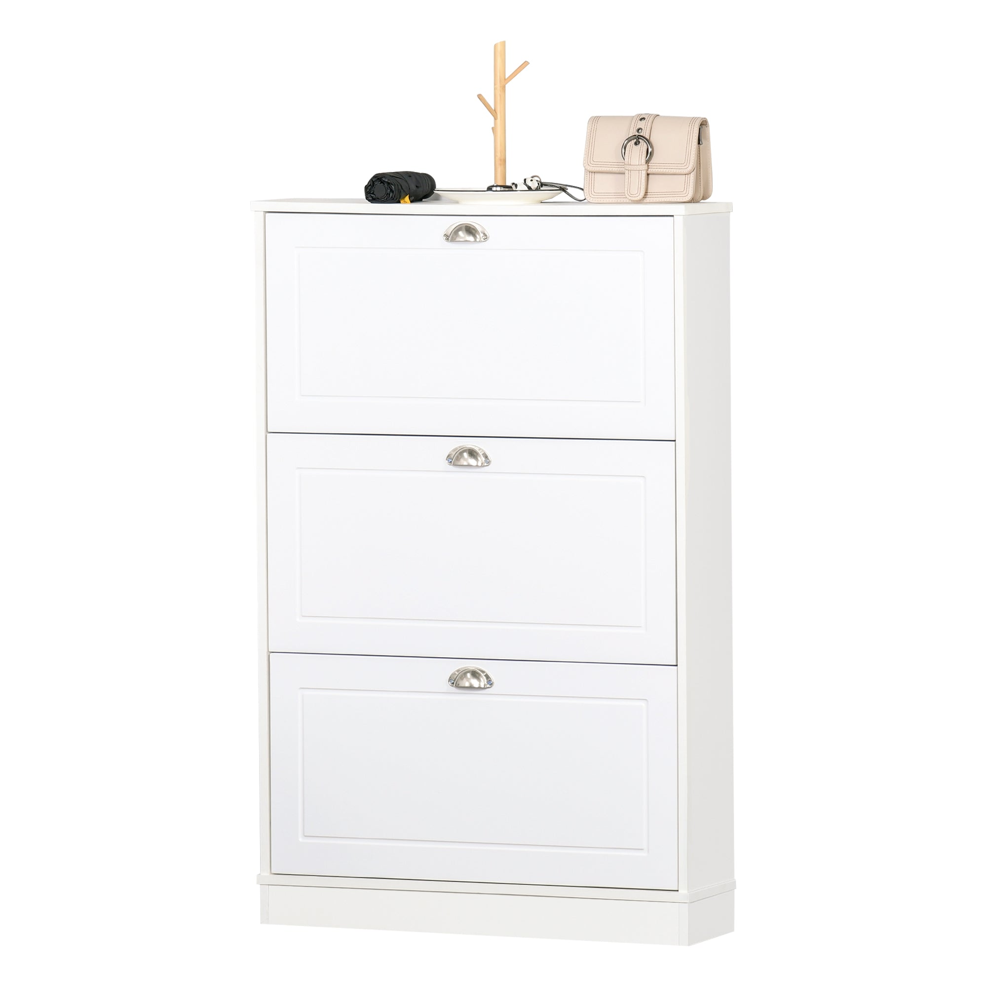 Naomi 3Tier TipOut Shoe Storage