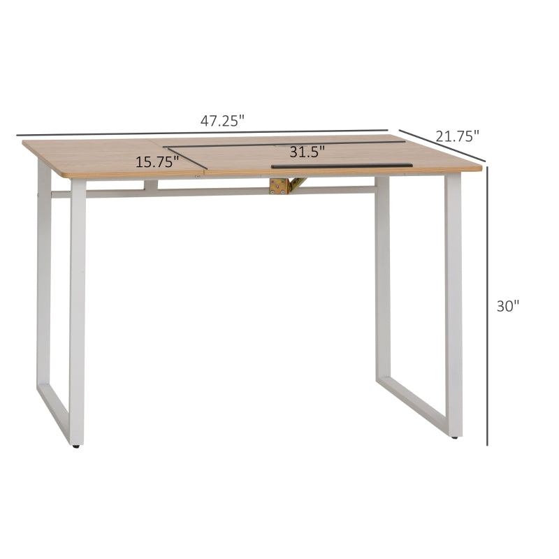 Berlin Drawing Desk with Adjustable Tilt Top - Seasonal Overstock