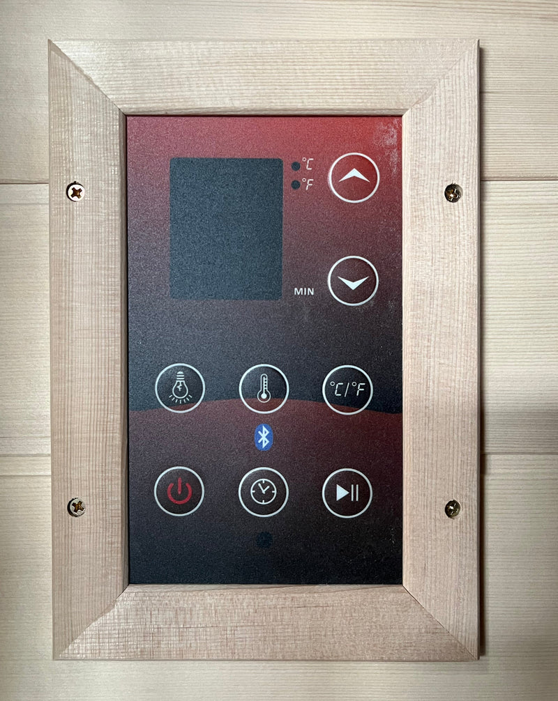 Blisspod, Vienna, Far Infrared Sauna Canadian Hemlock Very Low EMF Sauna, 4 Heaters – 2 Persons