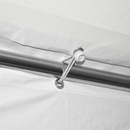 Canopy Tents, 23' x 39' Large White Canopy Tent with 12 Window Wall Panels, 2 Roll Up Door Panels - Seasonal Overstock