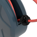 Gardening Accessories, 49ft Retractable Wall Mounted Garden Hose Reel with Swivel Mount and Lock in Length - Seasonal Overstock