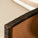 Patio Furniture, Fenton Falls Rattan Outdoor Patio Sofa - Brown - Seasonal Overstock