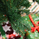 Christmas Trees, 8ft Artificial Christmas Tree for Indoor Use with Foldable Base - Seasonal Overstock