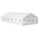 Canopy Tents, 20' x 40' Large White Heavy Duty Canopy Tent with Enclosure and Windows for Weddings, Parties and Events - Seasonal Overstock