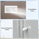 Storage Sheds, 11' x 9' Large Garden Storage Shed with Dual Sliding Doors - Brown - Seasonal Overstock