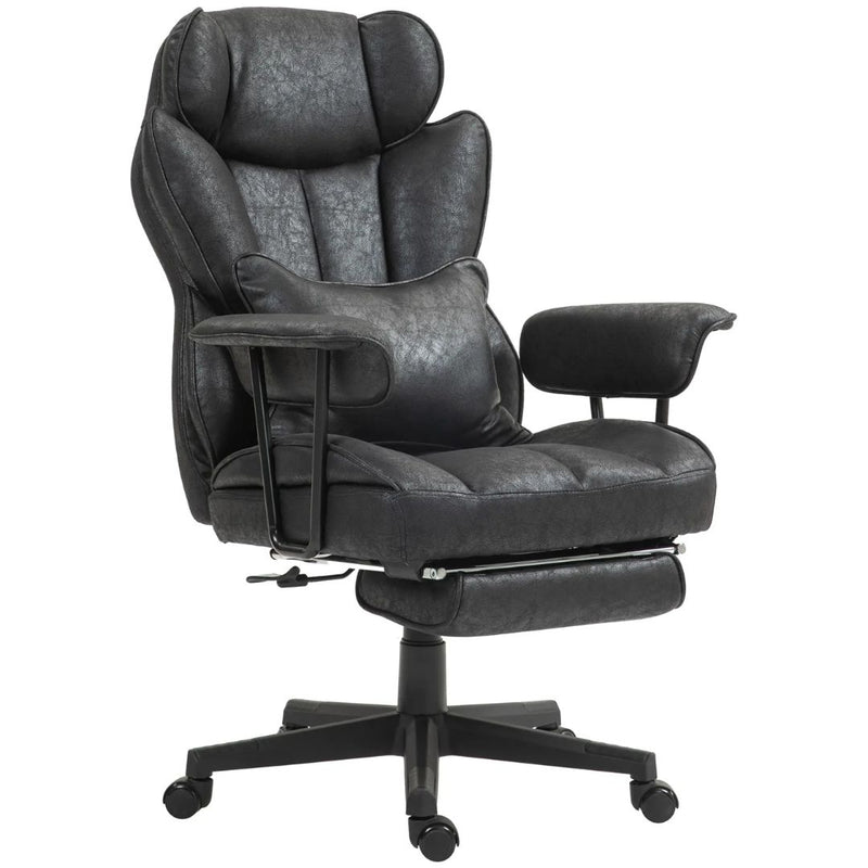 Office Chairs, The Beaumont XL Executive High Back Office Chair, Big and Tall Size up to 400 lbs - Black - Seasonal Overstock