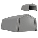 12 x 20 ft Heavy Duty Portable Garage for Outdoor Car Storage. Light Grey