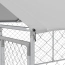 Dog Kennels, 13' x 7.5' x 5' Outdoor Dog Kennel Run with Waterproof Canopy - Seasonal Overstock