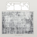 Area Rugs, Metro Skyline Modern Abstract Washable Area Rug by Sahara Design - Seasonal Overstock