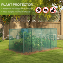 4' x 8' Protective Mesh Plant Cage Garden Netting Pest Protector Tent