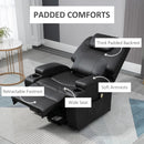 Lift Chairs, West Haven Power Lift Chair Recliner with Remote and Cup Holders - Black - Seasonal Overstock