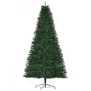 Christmas Trees, 8ft Artificial Christmas Tree for Indoor Use with Foldable Base - Seasonal Overstock