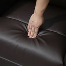 Lift Chairs, Luxharbor Lane Powered Lift Assist Recliner Chair with Remote Control - Brown Faux Leather - Seasonal Overstock