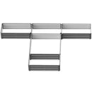 Planters, 8' x 8' Set of 5 Raised Garden Planter Boxes Galvanized Steel - 12in Deep - Grey - Seasonal Overstock