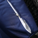 Patio Furniture, Cinder Valley 6pc Patio Set with Sofa, Loveseat, Chairs & Tables - Blue - Seasonal Overstock