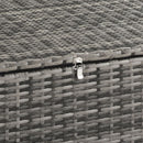 Patio Furniture, Cinder Valley 6pc Patio Set with Sofa, Loveseat, Chairs & Tables - Blue - Seasonal Overstock