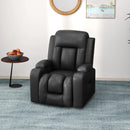 Lift Chairs, Darian Dark Grey Faux Leather Powered Lift Chair Recliner - Seasonal Overstock