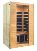 Blisspod, Vienna, Far Infrared Sauna Canadian Hemlock Very Low EMF Sauna, 4 Heaters – 2 Persons