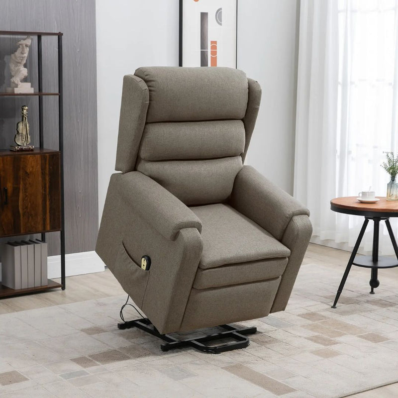 Tucker Brown Powered Lift Chair Recliner