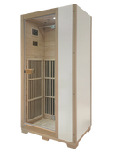Blisspod | Vienna | Far Infrared Sauna | Canadian Hemlock Very Low EMF | 72.8"H x 35.4"W x 25.6"D | 1 Person