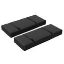 2pc Oxford Fabric Sand Fill Patio Umbrella Base Weights up to 55lbs Per Weight