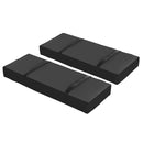 2pc Oxford Fabric Sand Fill Patio Umbrella Base Weights up to 55lbs Per Weight