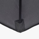 Umbrella Base Weights, 3-Tier Patio Umbrella Shade Market Umbrella with Hand Crank and Tilt - Light Grey - Seasonal Overstock