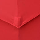 Umbrella Base Weights, 3-Tier Patio Umbrella Shade Market Umbrella with Hand Crank and Tilt - Red - Seasonal Overstock