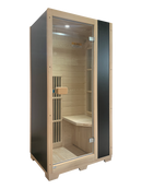 Blisspod | Vienna | Far Infrared Sauna | Canadian Hemlock Very Low EMF | 72.8"H x 35.4"W x 25.6"D | 1 Person