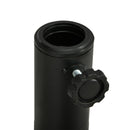 Umbrella Base Weights, 40lbs Black Rattan Look Umbrella Base for Patio Umbrellas - Seasonal Overstock