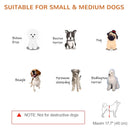 41-72" Wood Frame Free Standing Pet Gate Dog Barrier with Support Feet - Blue Grey