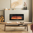 41-Inch Wall Mounted Fireplace with 7 Colour LED Flame Effect