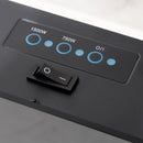 41-Inch Wall Mounted Fireplace with 7 Colour LED Flame Effect