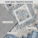 Area Rugs, Aegean Slate Washable Vintage Area Rug by Sahara Designs - Seasonal Overstock