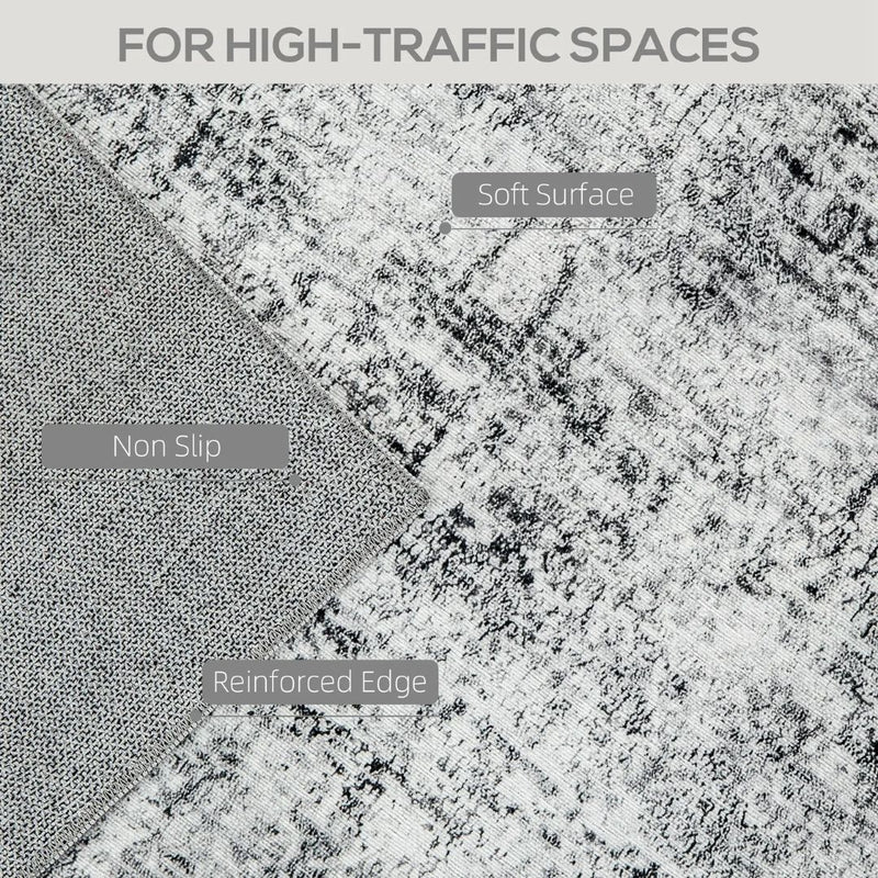 Area Rugs, Metro Skyline Modern Abstract Washable Area Rug by Sahara Design - Seasonal Overstock