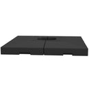 Umbrella Base Weights, 4 Piece Base Weight Set for Cantilever Umbrellas 264 lbs Sand Fill, 176 lbs Water Fill - Seasonal Overstock