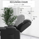 Lift Chairs, Darian Dark Grey Faux Leather Powered Lift Chair Recliner - Seasonal Overstock