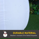 Weather Resistant Material Inflatable Holiday Display with Snow Family 