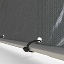 Portable Sheds, 5.2' x 7' Portable Outdoor Storage Shed with All-Season Waterproof Cover - Light Grey - Seasonal Overstock