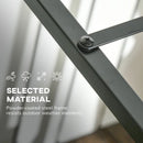 Minimalist Firewood Rack, Log Holder for Indoor Outdoor Fireplace and Wood Stove - Black