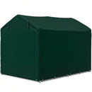 Portable Sheds, 5' x 7.2' Portable Outdoor Bicycle Storage Shed with All-Season Waterproof Cover - Dark Green - Seasonal Overstock