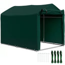 Portable Sheds, 5' x 7.2' Portable Outdoor Bicycle Storage Shed with All-Season Waterproof Cover - Dark Green - Seasonal Overstock