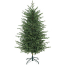 5ft Artificial Christmas Tree with Dense Ponderosa Fir Realistic Branches, Easy Assembly