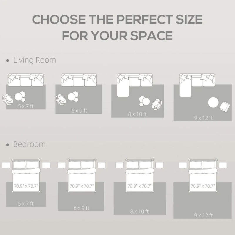 Area Rugs, Metro Skyline Modern Abstract Washable Area Rug by Sahara Design - Seasonal Overstock