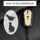 Lift Chairs, Harmond Grove Electric Lift Assist Recliner Chair with Cup Holders and Remote in Grey Faux Leather - Seasonal Overstock