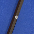 Patio Umbrellas, 6.5' x 10' Rectangular Tilting Patio Umbrella, Solar LED Lights & Hand Crank - Dark Blue - Seasonal Overstock