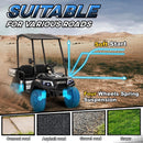 Ride-On Cars, 2-Seater 24V Electric Ride On UTV Car for Kids w/ Parental Remote and Sun Roof - Black - Seasonal Overstock