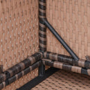 Patio Furniture, Cinder Valley 6pc Patio Set with Sofa, Loveseat, Chairs & Tables - Orange - Seasonal Overstock