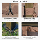 Gazebos, Umbra Valley 10' x 12' Hard Top Gazebo with Vented Steel Roof, Curtains and Mesh Sidewalls - Seasonal Overstock