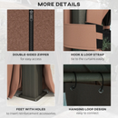 Gazebos, Tamerlaine 10' x 12' Steel Roof Outdoor Gazebo Shelter with Vented Roof and Aluminum Frame - Brown - Seasonal Overstock